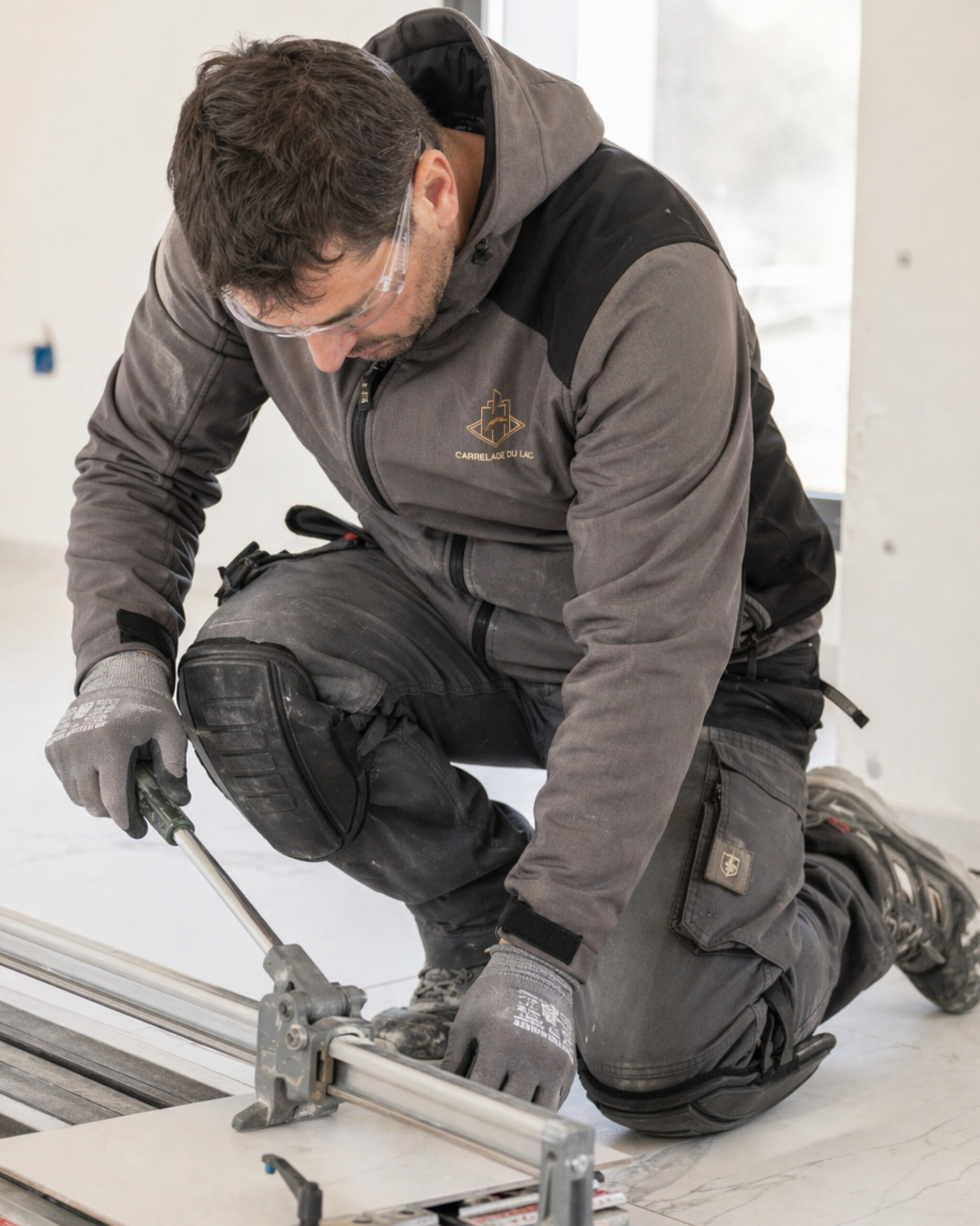 Constructions neuves carrelage — chantiers PPE immeubles villas Suisse romande