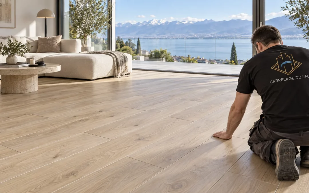 Carrelage, parquet ou vinyle : quel sol choisir pour un appartement à Lausanne ?