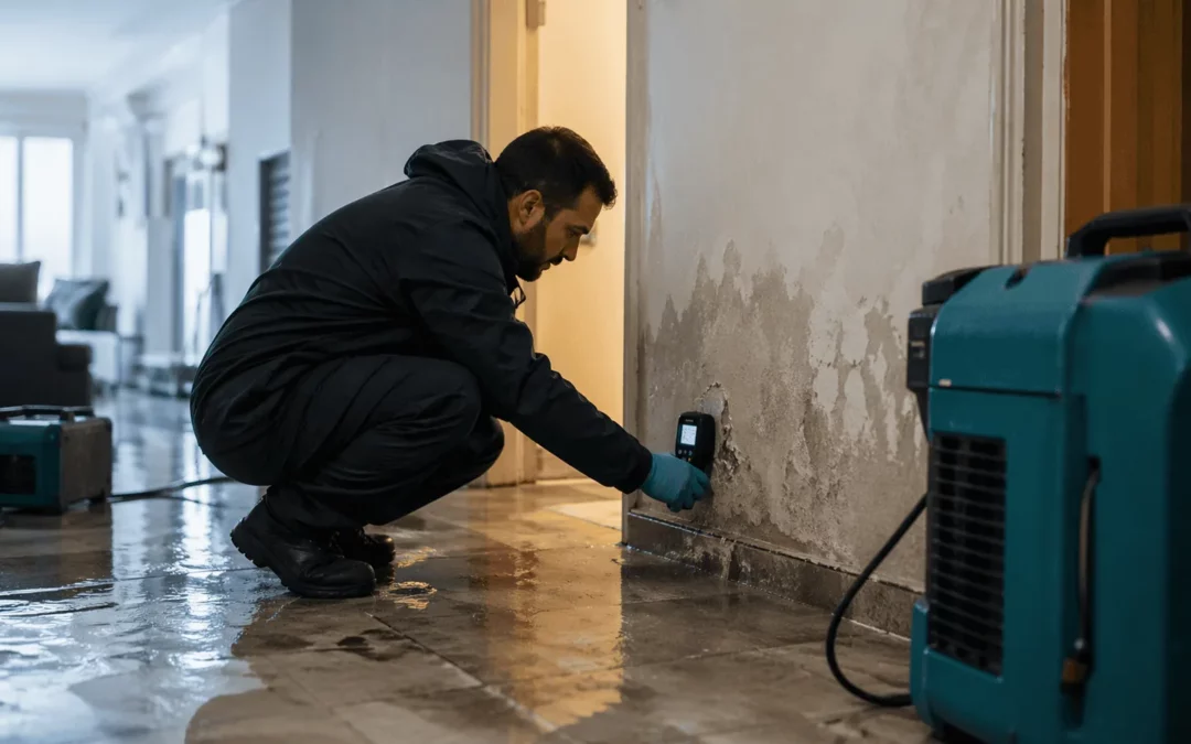 Dégâts d&rsquo;eau & gérances : protocole d&rsquo;intervention rapide.